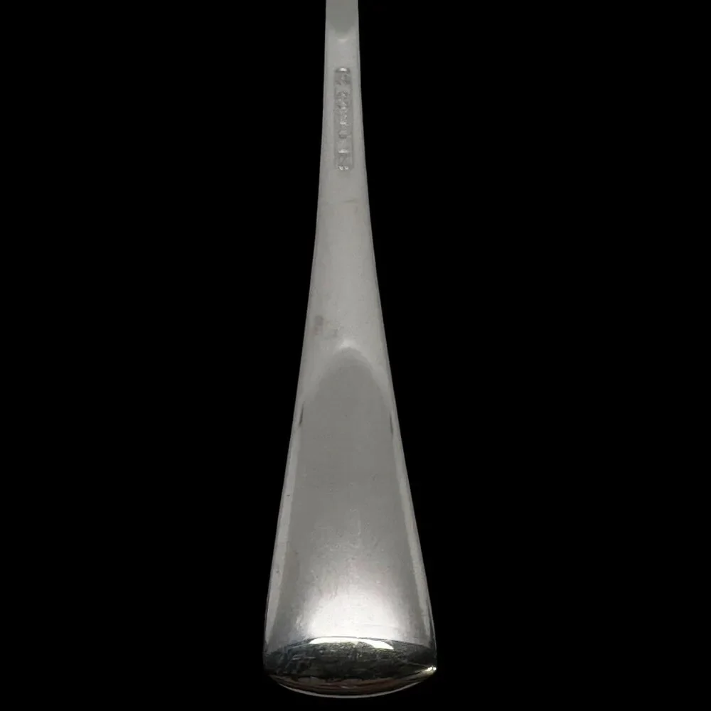 Gorham Stephanie Frosted Sugar Shell Spoon 18/8 Stainless Steel‎ Vintage RARE